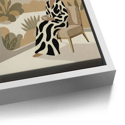 Contemporary Abstract Woman - Canvas