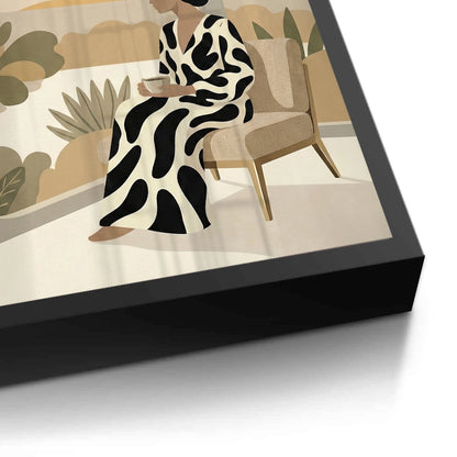 Contemporary Abstract Woman - Fine Art