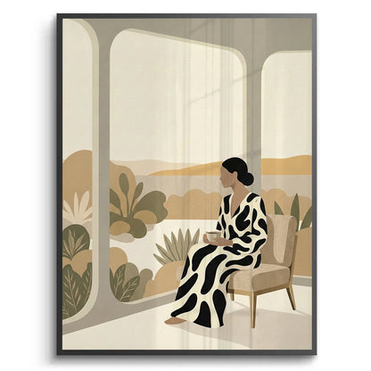 Contemporary Abstract Woman - Fine Art