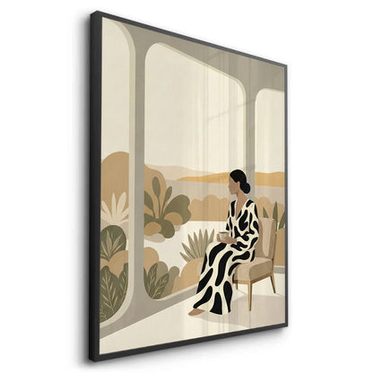 Contemporary Abstract Woman - Fine Art