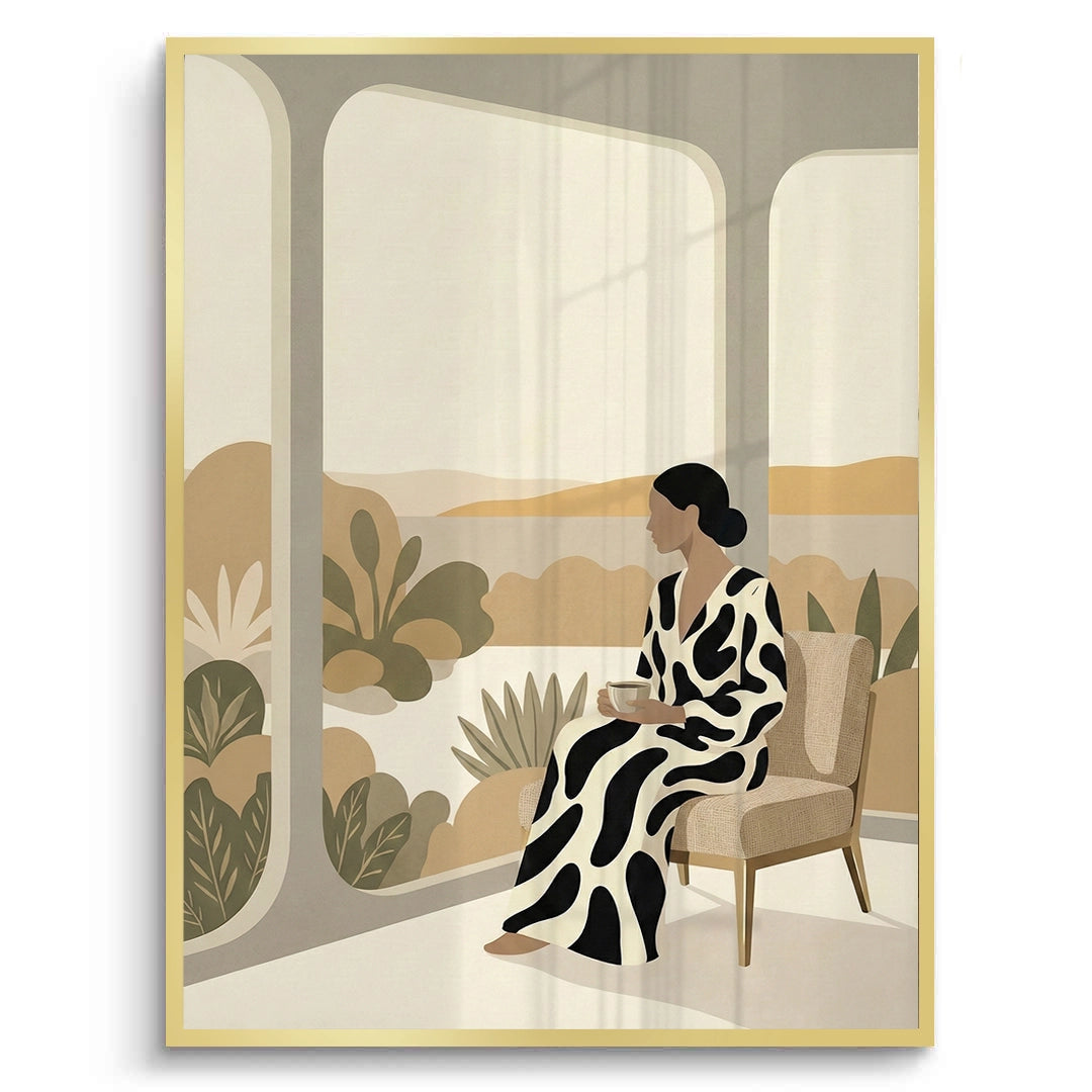 2Contemporary Abstract Woman - Fine Art