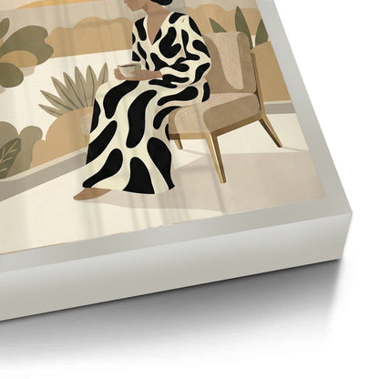 Contemporary Abstract Woman - Fine Art