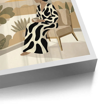 Contemporary Abstract Woman - Fine Art