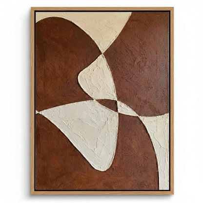Contemporary Clay Curve Painting #CCLC550