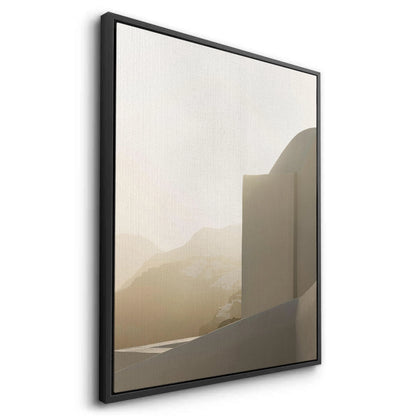 Contemporary Desert Structure - Canvas