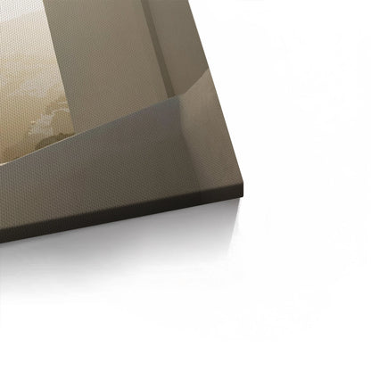 Contemporary Desert Structure - Canvas