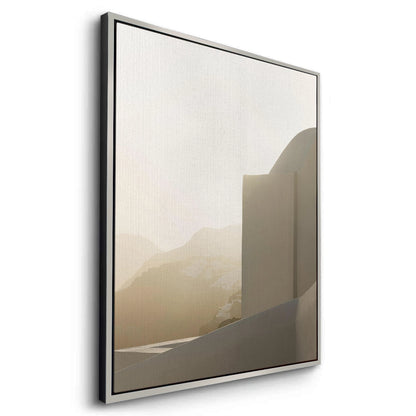 Contemporary Desert Structure - Canvas