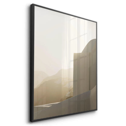 Contemporary Desert Structure - Fine Art