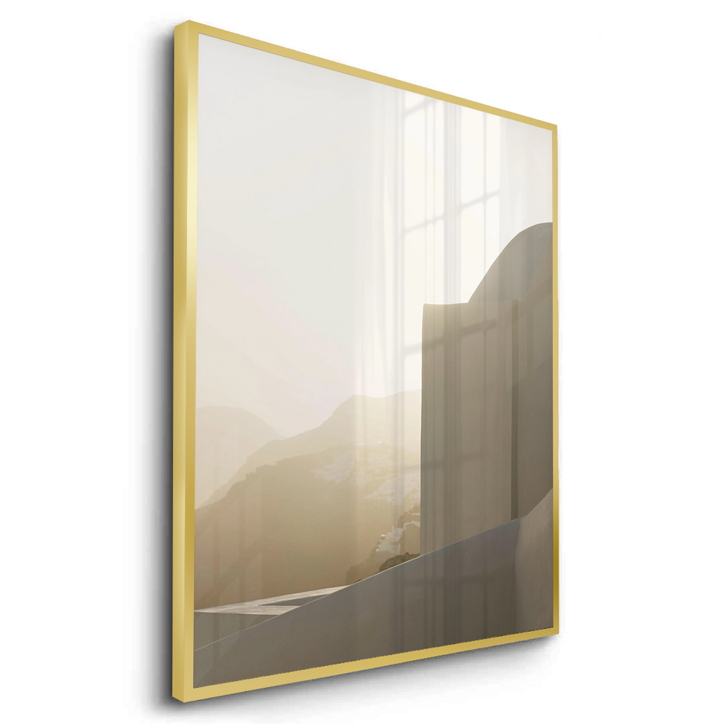 2Contemporary Desert Structure - Fine Art