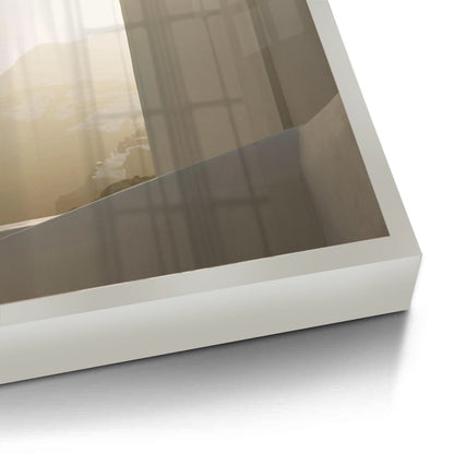 Contemporary Desert Structure - Fine Art