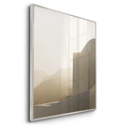 Contemporary Desert Structure - Fine Art