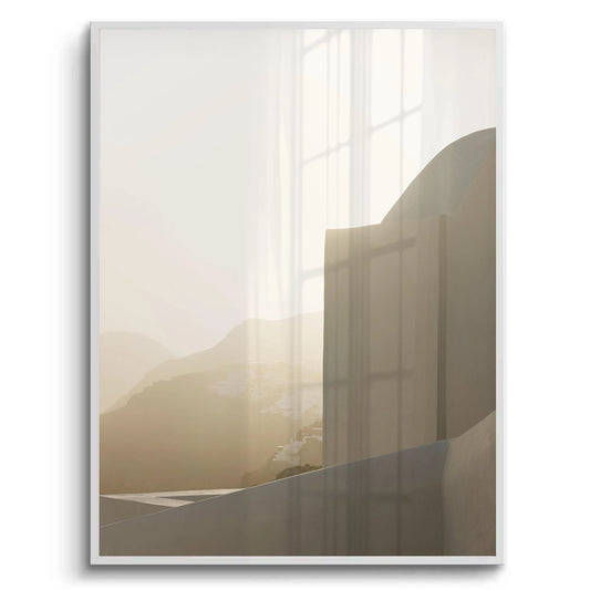 Contemporary Desert Structure - Fine Art