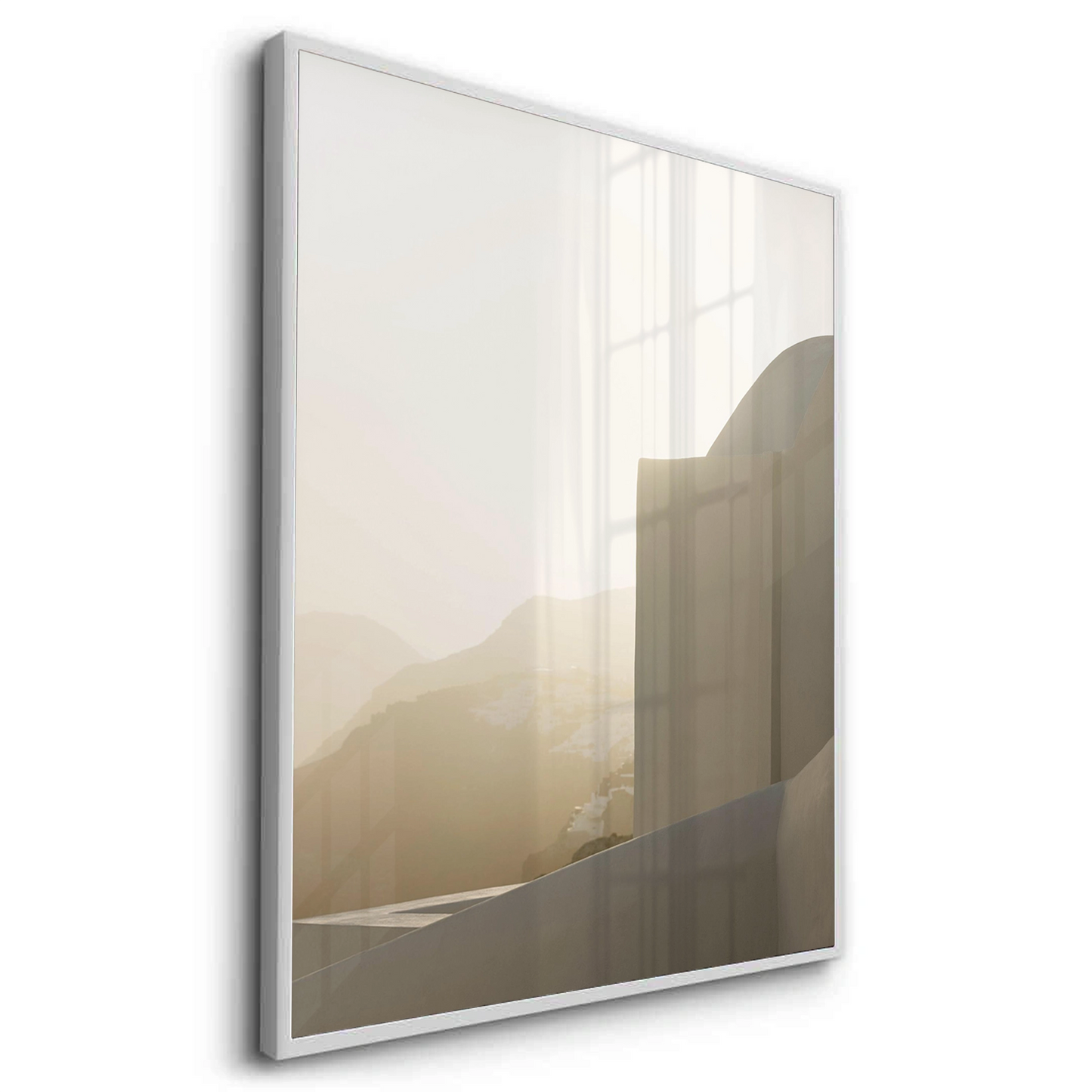 2Contemporary Desert Structure - Fine Art