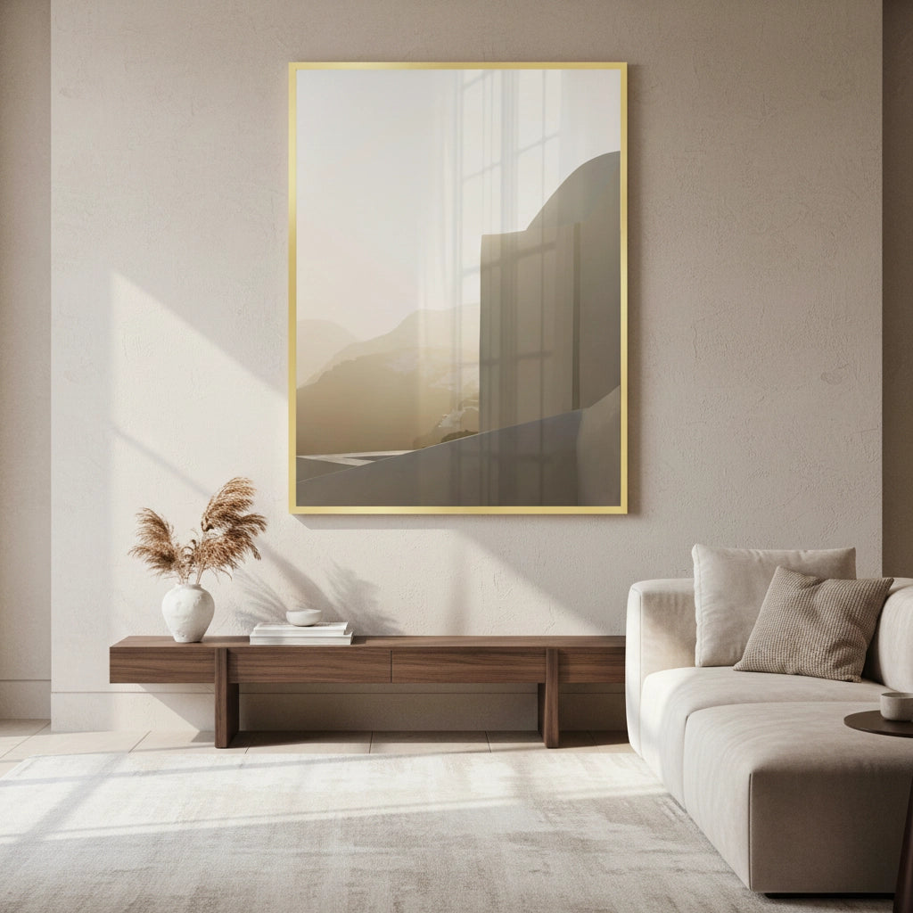 2Contemporary Desert Structure - Fine Art