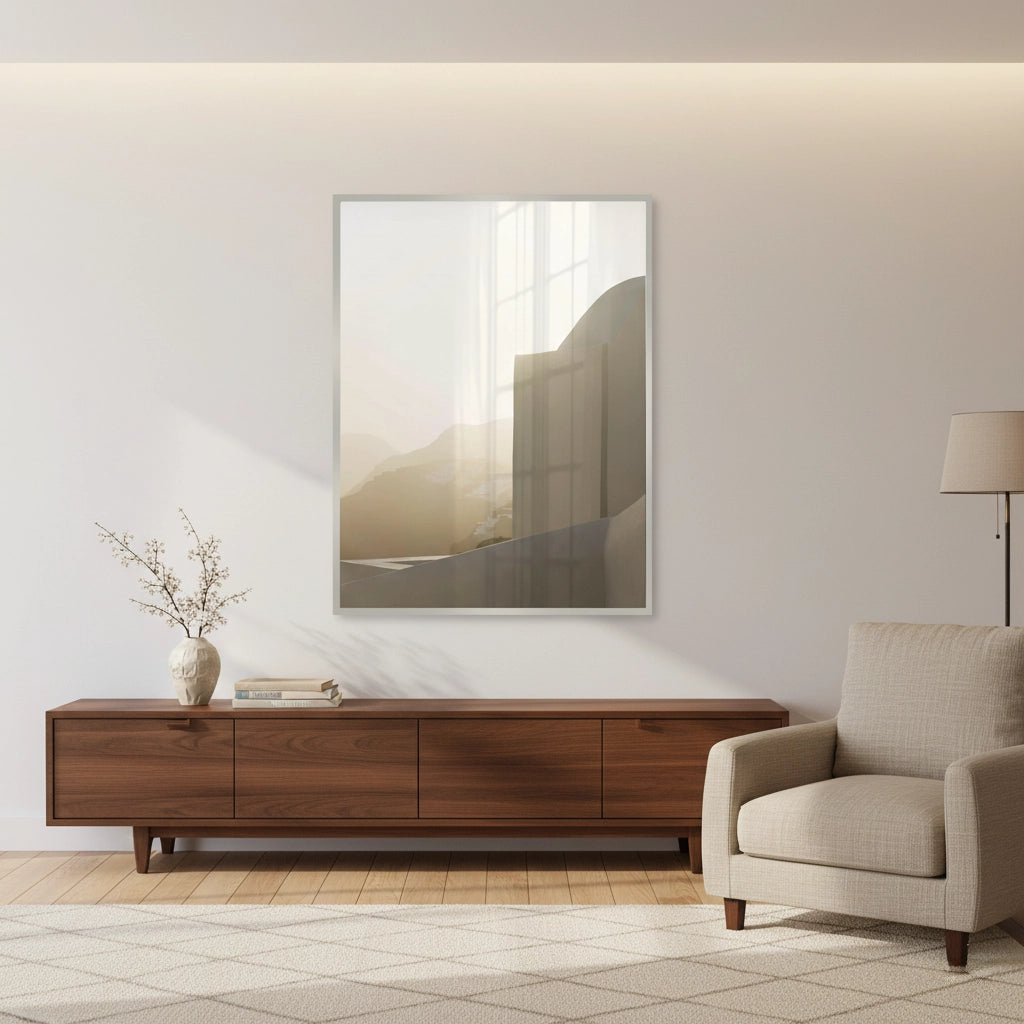 2Contemporary Desert Structure - Fine Art