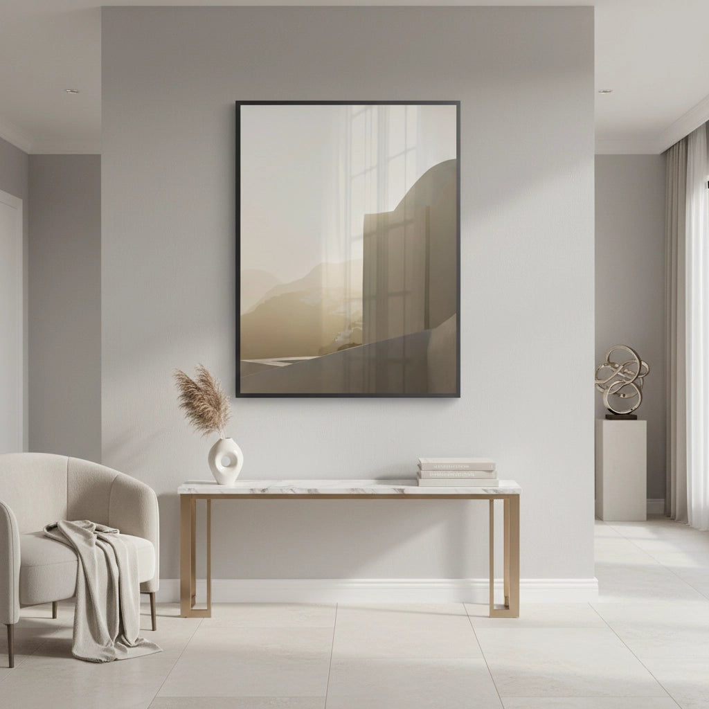 2Contemporary Desert Structure - Fine Art