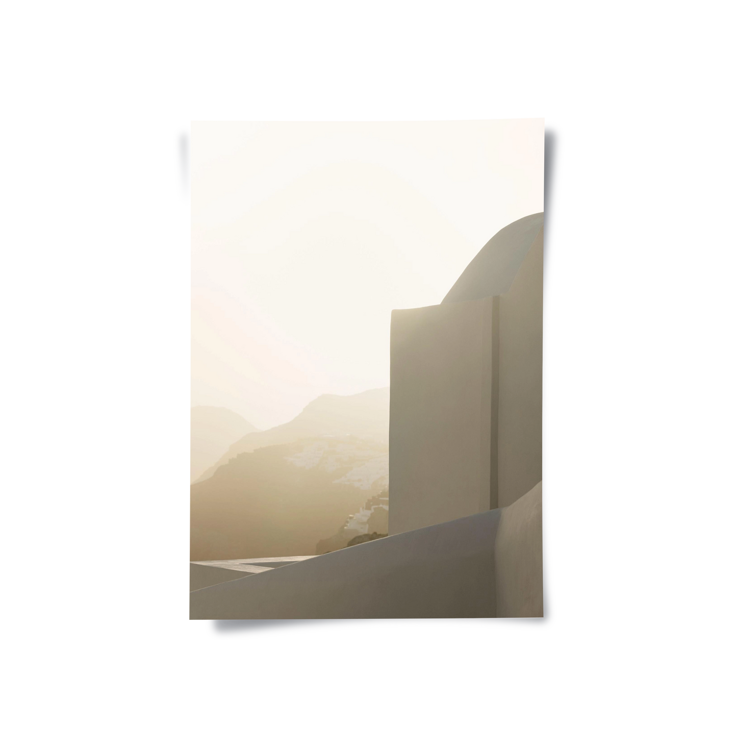 2Contemporary Desert Structure - Poster