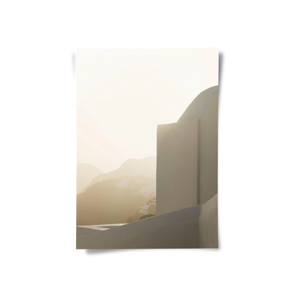 Contemporary Desert Structure - Poster