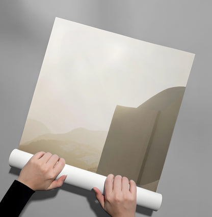 Contemporary Desert Structure - Poster