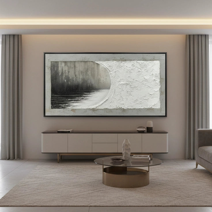 2Contemporary Divided Vista Painting #CDVI550