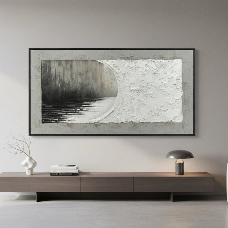 2Contemporary Divided Vista Painting #CDVI550