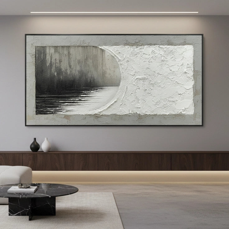 2Contemporary Divided Vista Painting #CDVI550