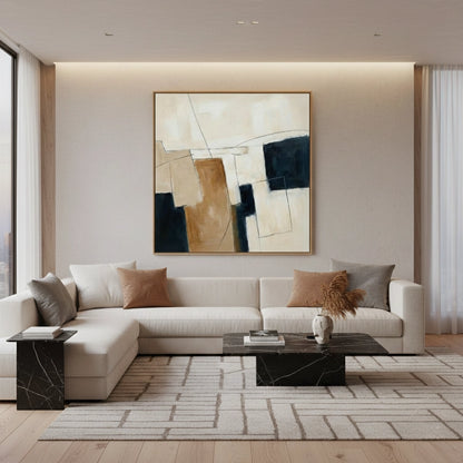Contemporary Earthy Composition Painting #CECO440
