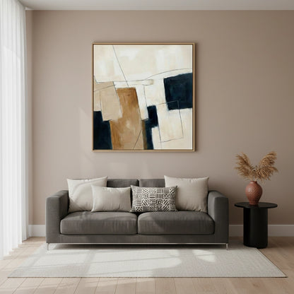 Contemporary Earthy Composition Painting #CECO440