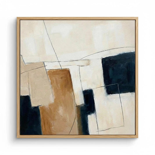 Contemporary Earthy Composition Painting #CECO440