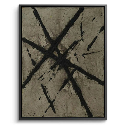 Contemporary Gritty Expression Painting #CGEP550