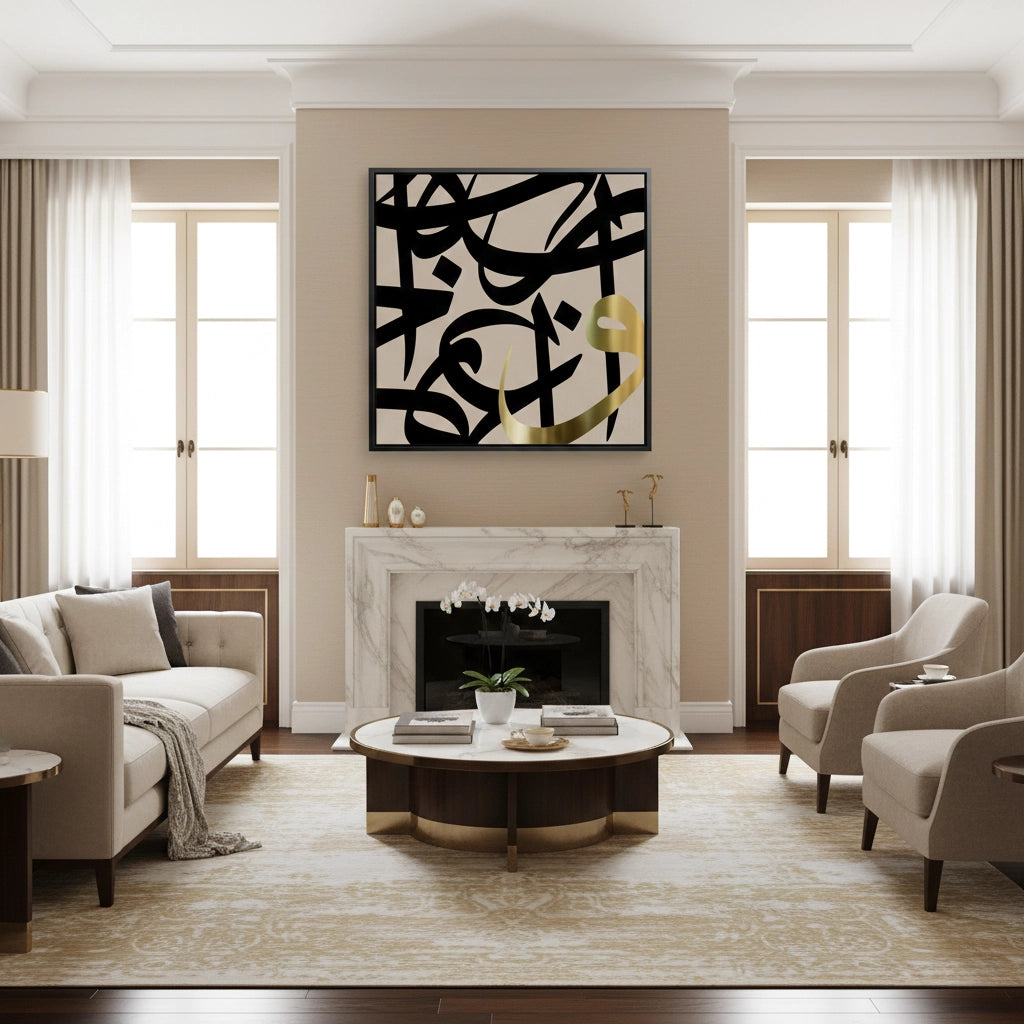 2Contemporary Islamic Art - Canvas