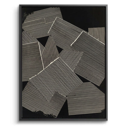 Contemporary Kinetic Grid Painting #CKGR550