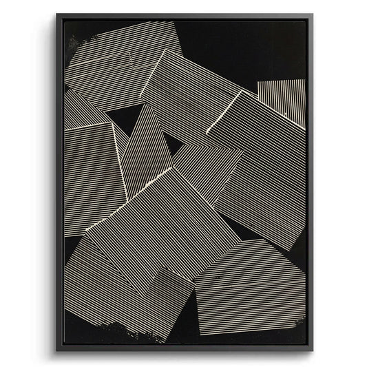 Contemporary Kinetic Grid Painting #CKGR550