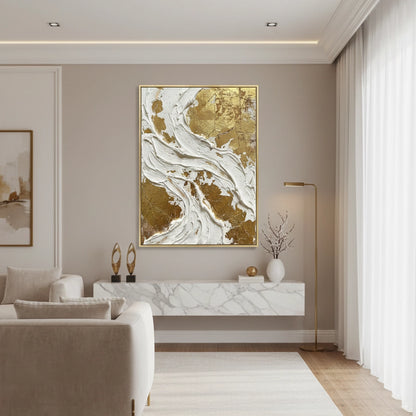 Contemporary Luxe Impasto Painting #CLIP550