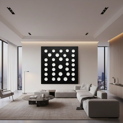 Contemporary Void Abstract Painting #CVAB550