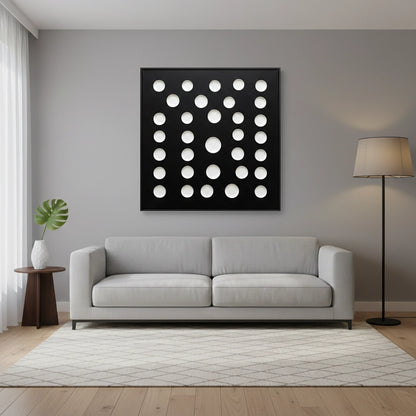 Contemporary Void Abstract Painting #CVAB550