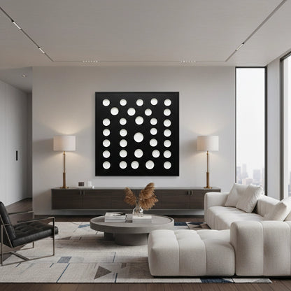Contemporary Void Abstract Painting #CVAB550