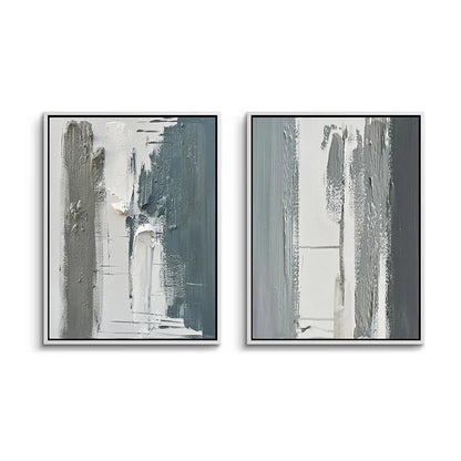 Contemporary Weathered Zenith Diptych Set of 2 #CWZD550
