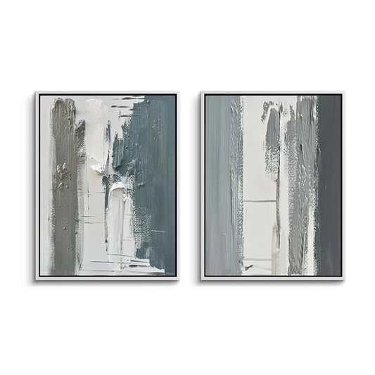 Contemporary Weathered Zenith Diptych Set of 2 #CWZD550