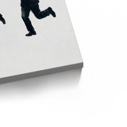 Cops and Robbers Street Art - Canvas