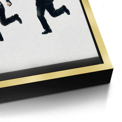 Cops and Robbers Street Art - Canvas