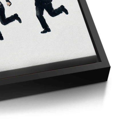 Cops and Robbers Street Art - Canvas