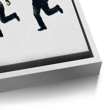 Cops and Robbers Street Art - Canvas