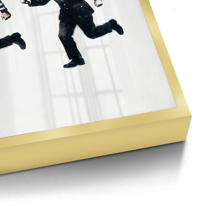 Cops and Robbers Street Art - Fine Art