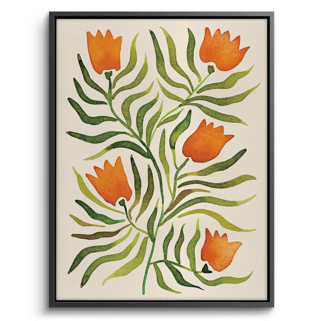 2Coral Tulip - Canvas
