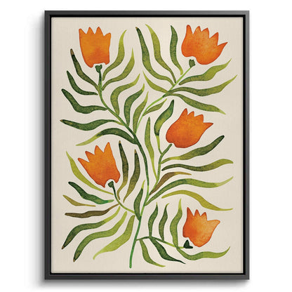 Coral Tulip - Canvas