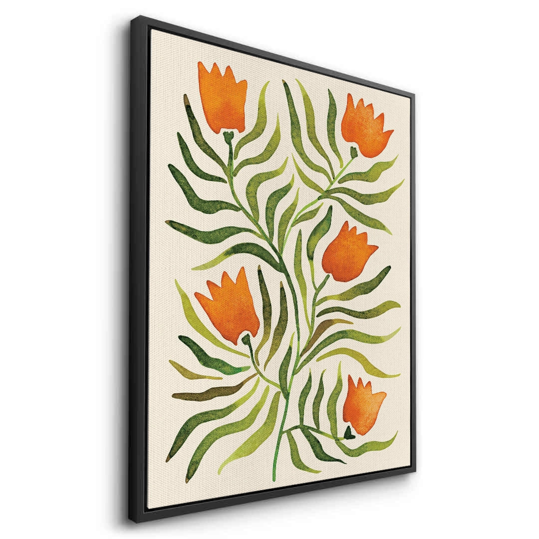 2Coral Tulip - Canvas