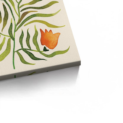 Coral Tulip - Canvas