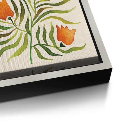 Coral Tulip - Canvas