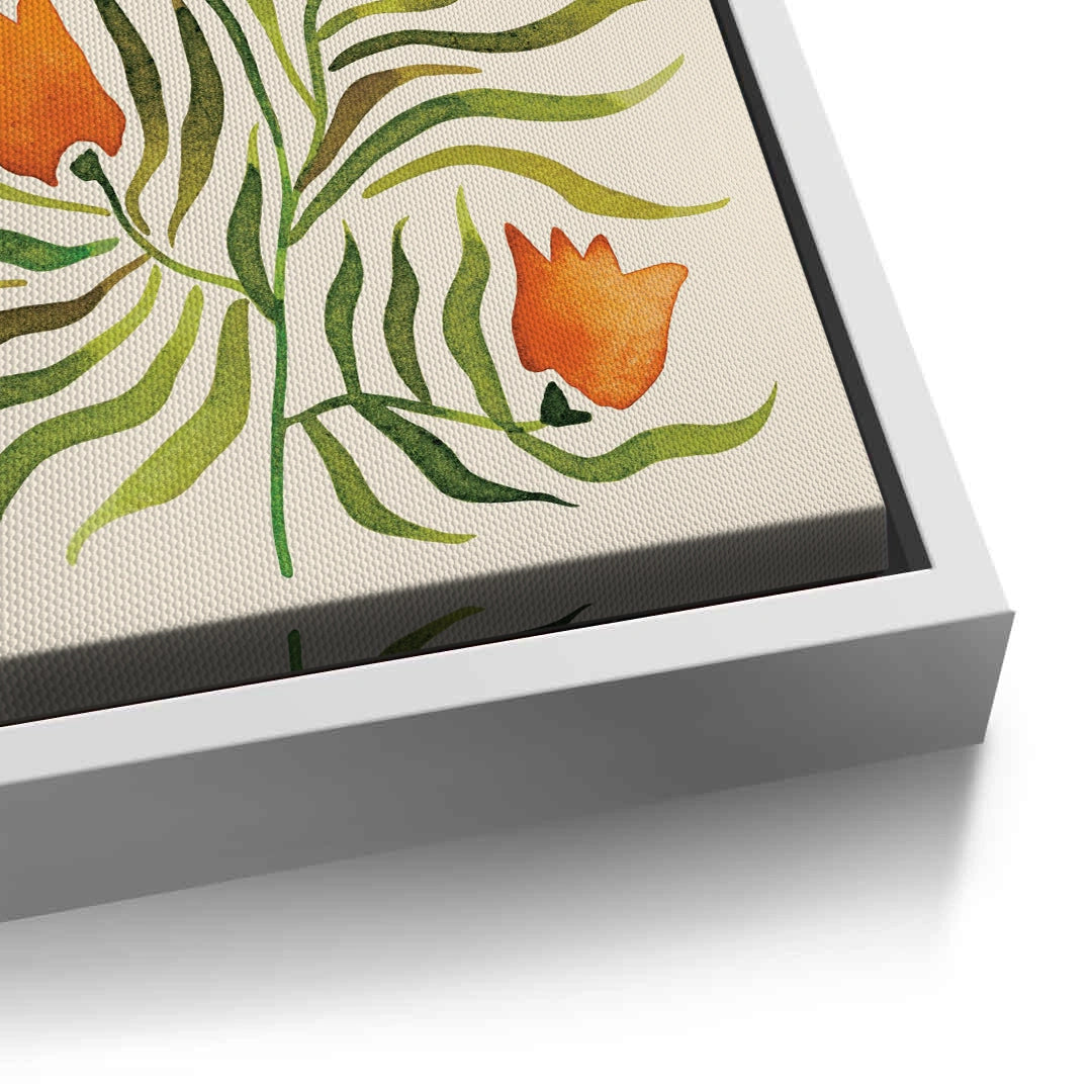 2Coral Tulip - Canvas